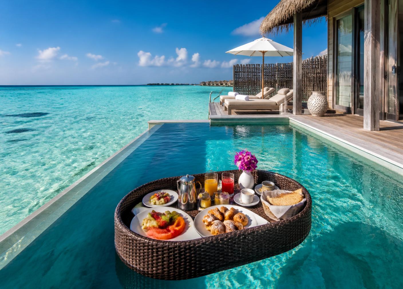 Complimentary floating breakfast