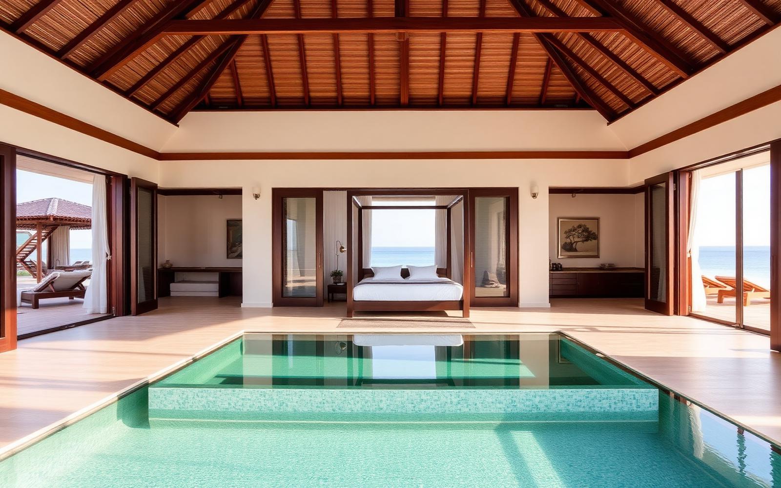 Beach Villa with Pool