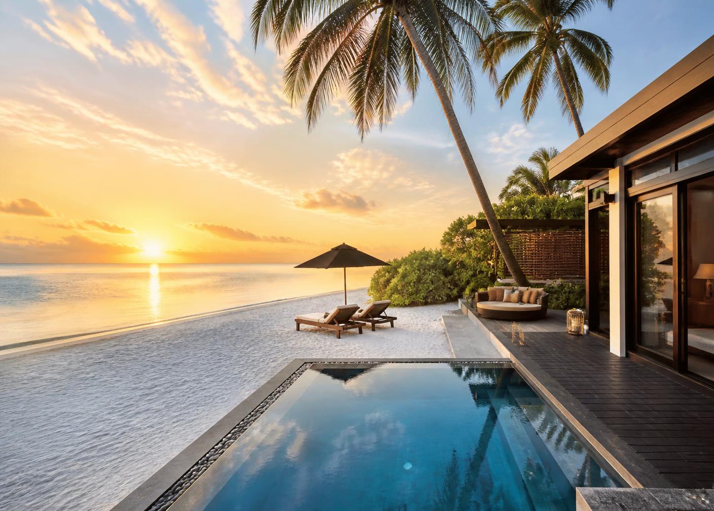 Earth Pool Villa with private pool